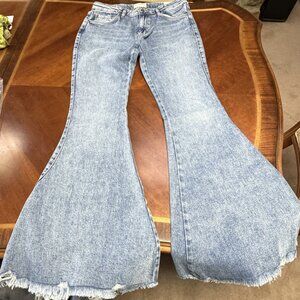 Free People Emre Low Rise Flare Jeans 30 NWT